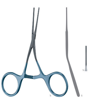 DE BAKEY ATROMAT KLEMP TİTANYUM 30MM DÜZ 11CM